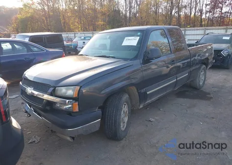 2004 Chevrolet Silverado 1500 Ls from USA, damaged, VIN 2GCEC19T741375068
